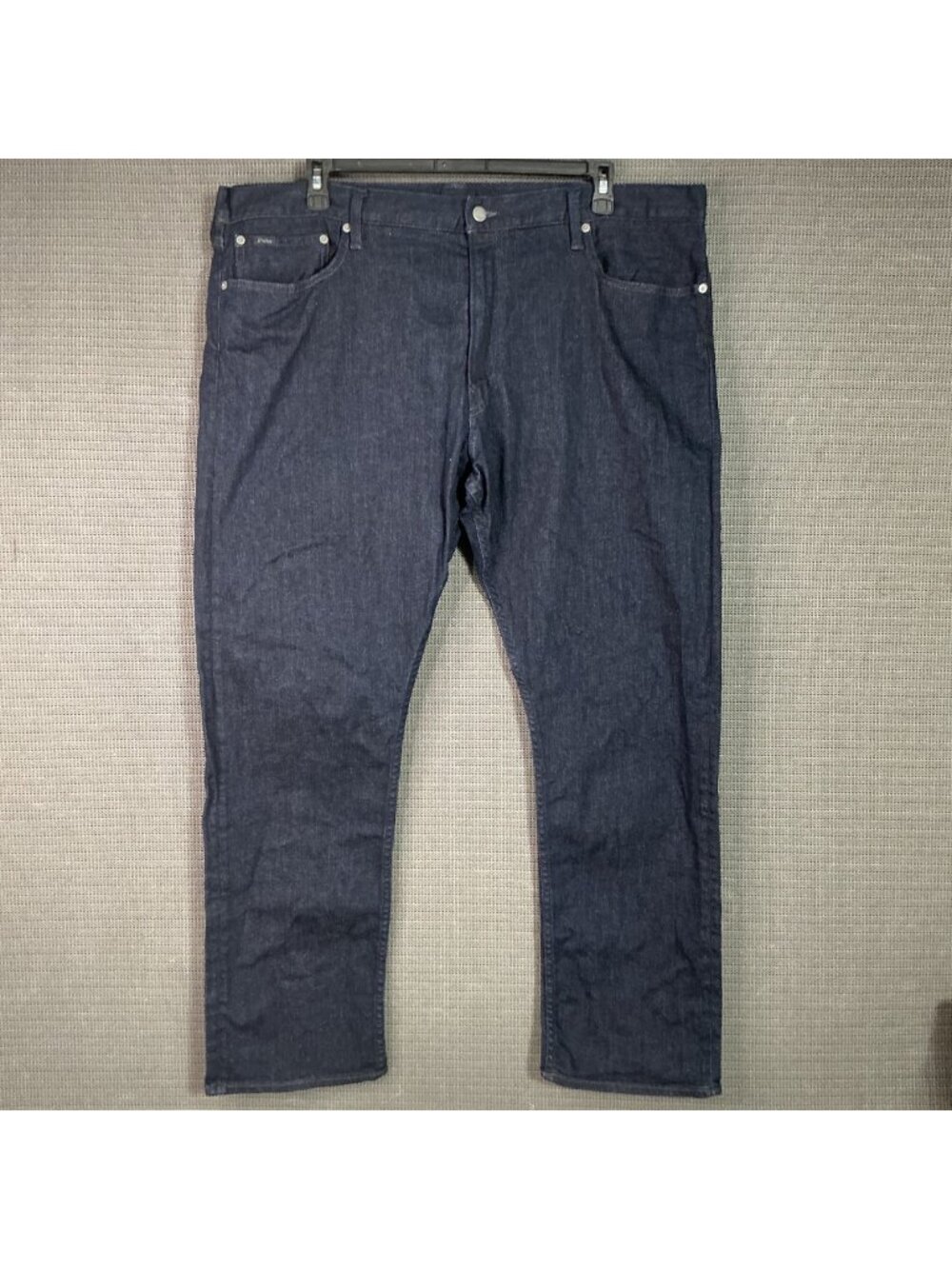 Polo Ralph Lauren Mens Hampton Relaxed Straight Jeans Dark Wash Size 42x32 Denim